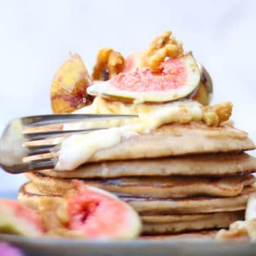 GF Sourdough Pancakes Feature Image