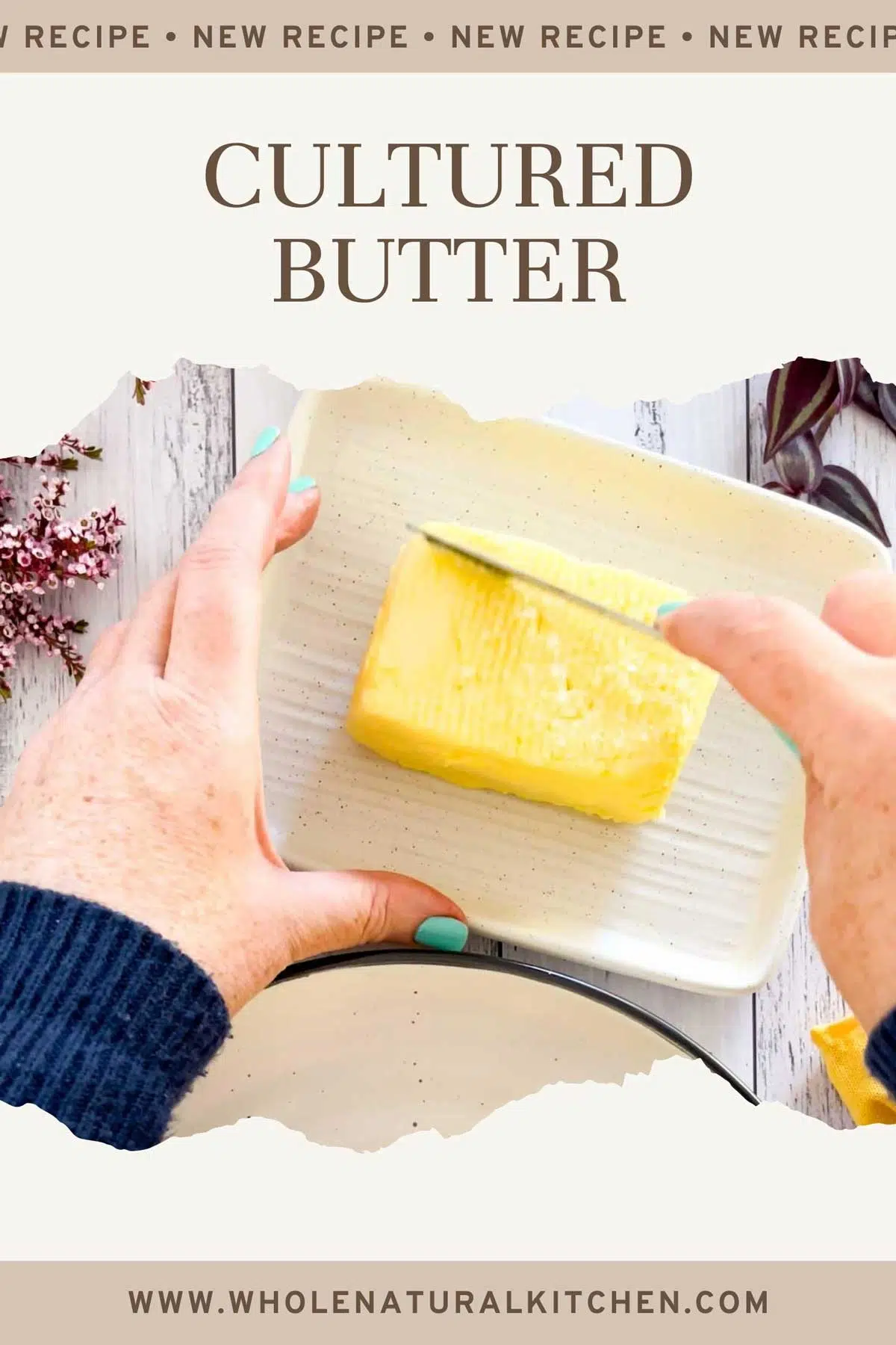 Spreading Butter Pinterest Image