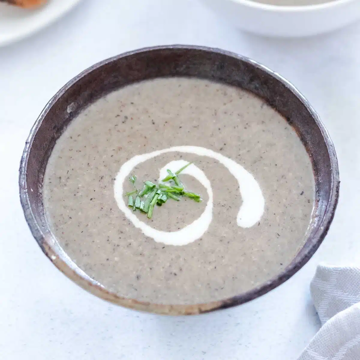 Leek and Mushroom Soup