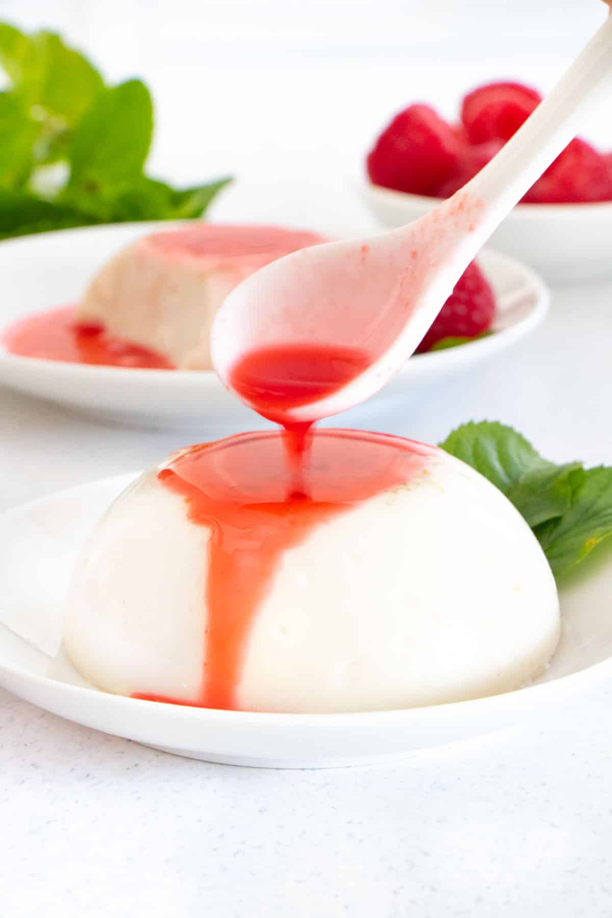 Creamy Coconut Panna Cotta (Dairy Free)